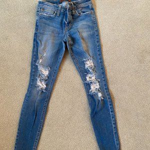 Gently Worn-JOE'S JEANS GRETCHEN ANKLE JEANS-SZ 25